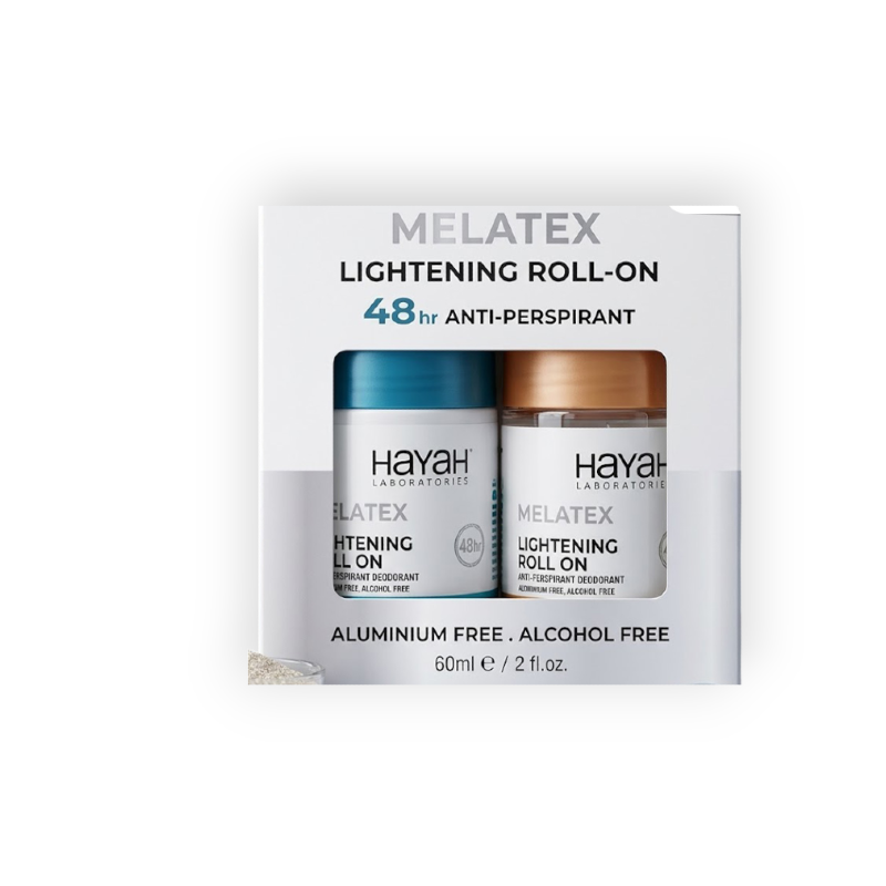 HAYAH MELATEX ROLL ON(ORIG&OUD)48H 40ML 1+1