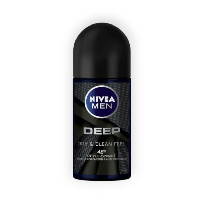 NIVEA DEOD ROLL ON (DEEP DRY&CLEAN) F M 50ML OF
