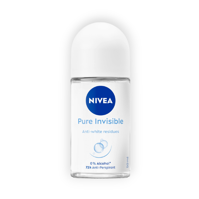 NIVEA DEOD ROLL ON (INVISIBLE) F W 50ML