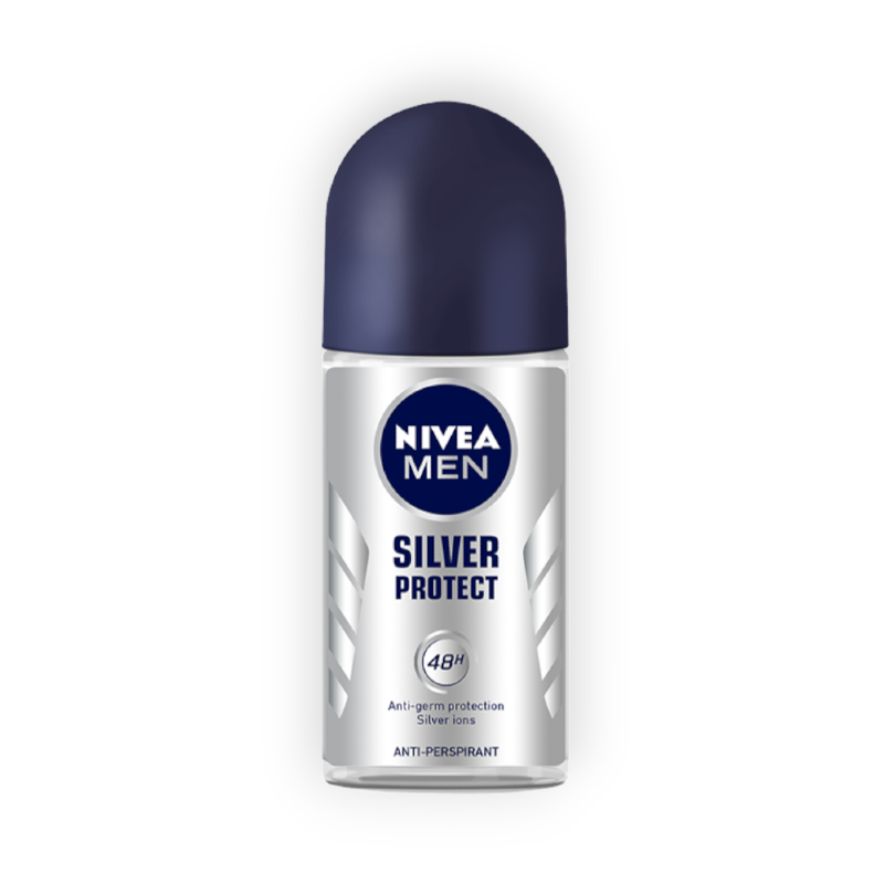 NIVEA DEOD ROLL ON (SILVER PROECT) F M 50ML