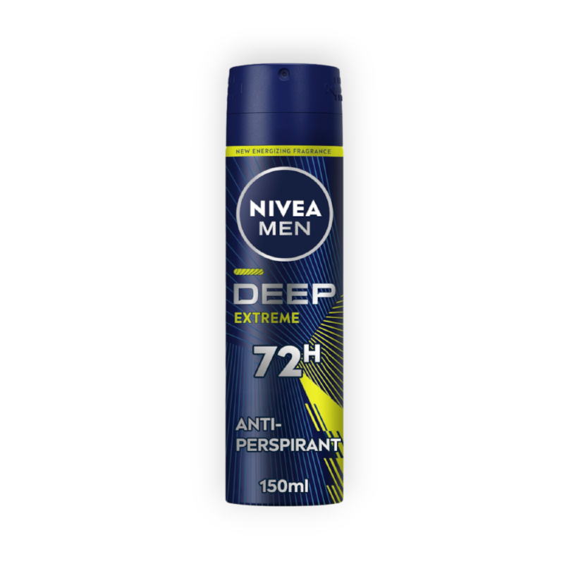 NIVEA DEOD SPRAY (DEEP EXTREME) F M 150ML