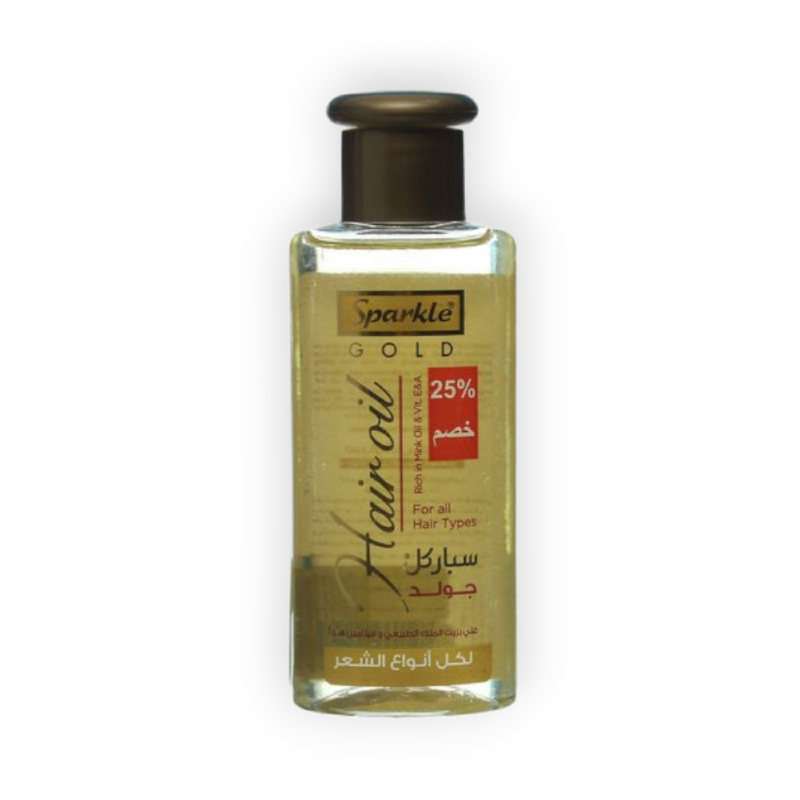 SPARKLE GOLD OIL FOR ALL HAIR130ML