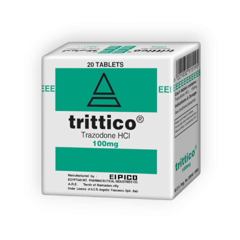 TRITTICO  100  MG  20 TAB