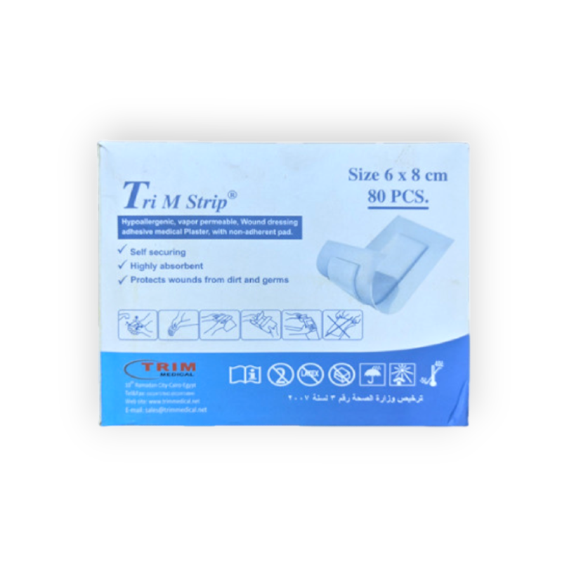 TRI M STRIP PLASTER 6X 8 CM