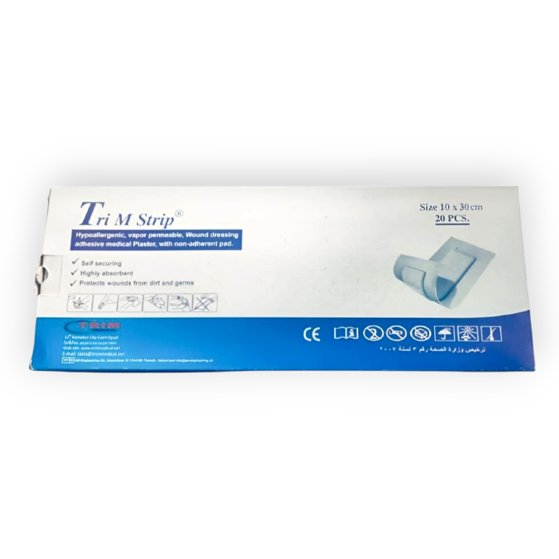 TRI M STRIP PLASTER 10X30 CM