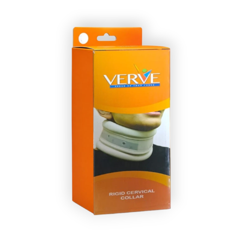 VERVE RIGID CERVICAL COLLAR  (XL) بدقن