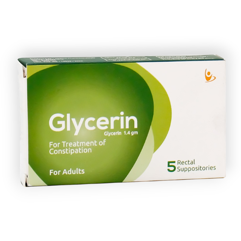 GLYCERIN ADULT (PHARCO) 5 SUPPOSITORIES