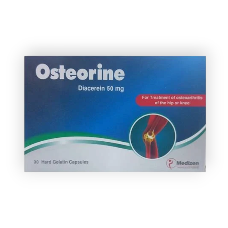 OSTEORINE 50 MG 30 CAPSULES