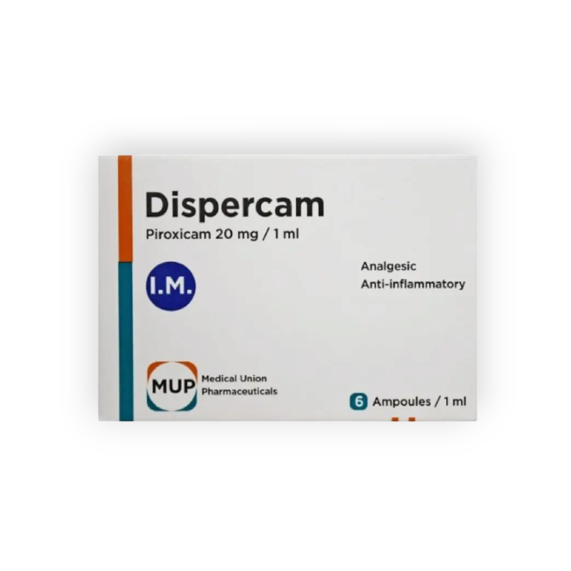 DISPERCAM 20 MG 6 AMPULES