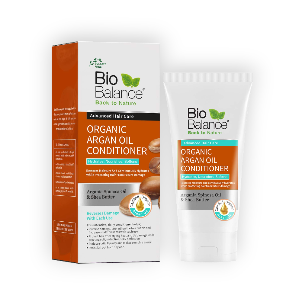 BIO BALANCE  Conditioner ORGANIC ARGAN OIL 180ML  