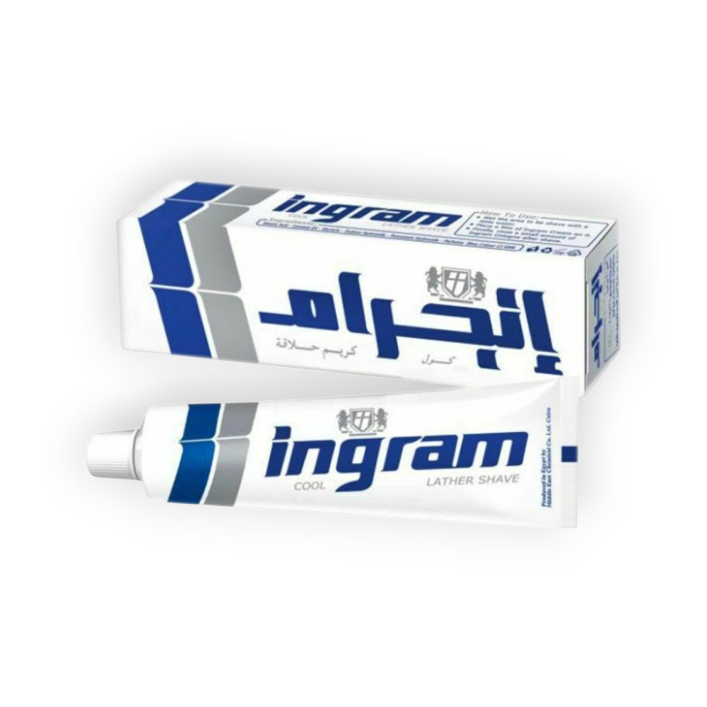 INGRAM COOL LATHER SHAVE 40 GM (BLUE)