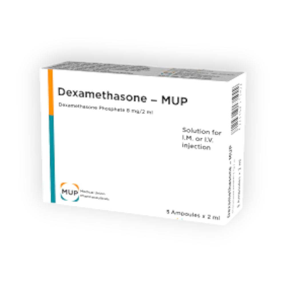 DEXAMETHASONE 8 MG 5 AMPULES