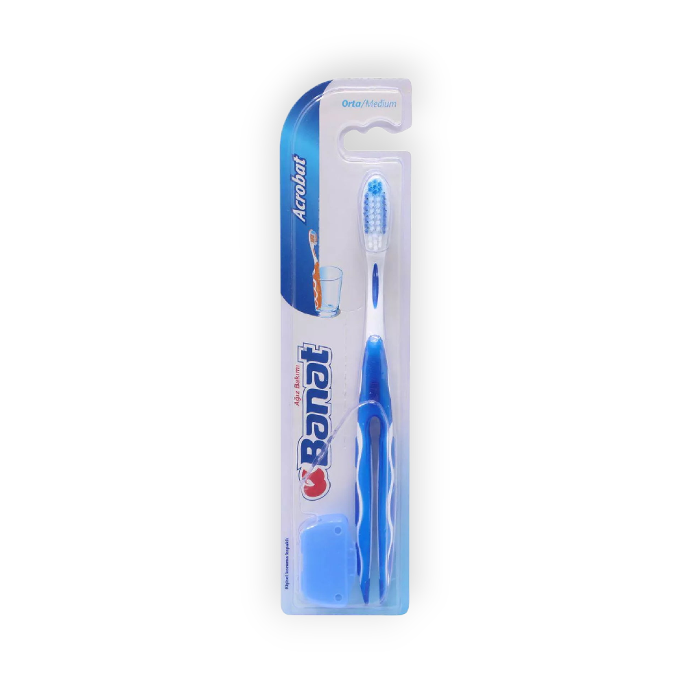 BANAT TOOTH BRUSH TRI ACTION MEDIUM
