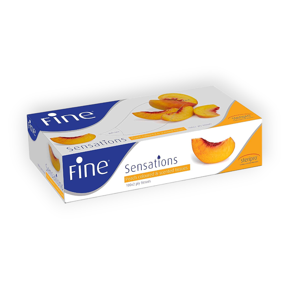 FINE SENSATIONS PEACH 200 TISSUES
