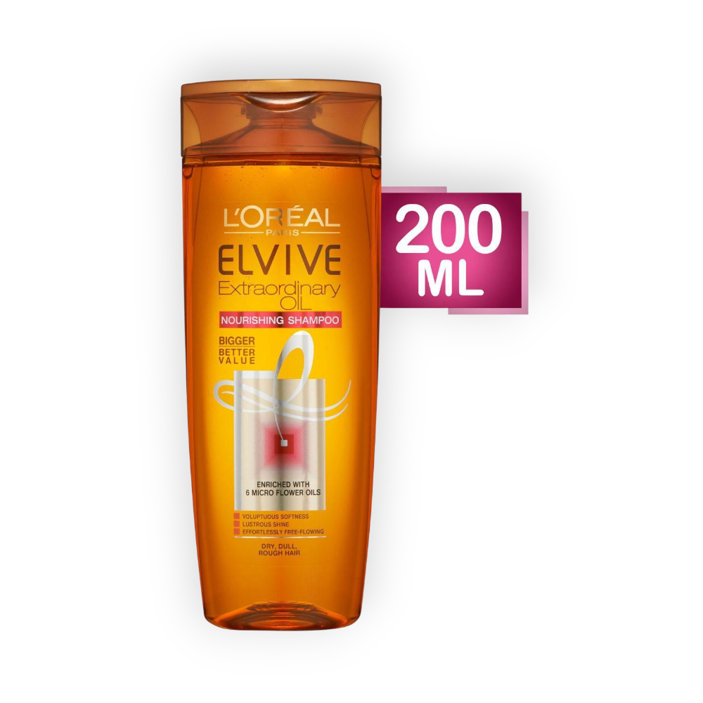LOREAL ELVIVE SHAMPOO DRY AND VERY DRY HAIR 200ML