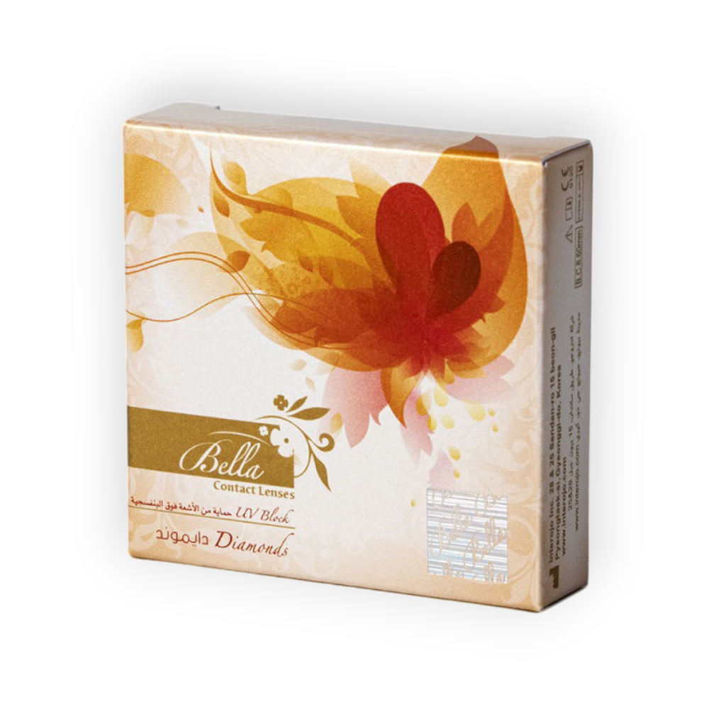 BELLA DIAMONDS EYE LENSES PACIFUC BLUE