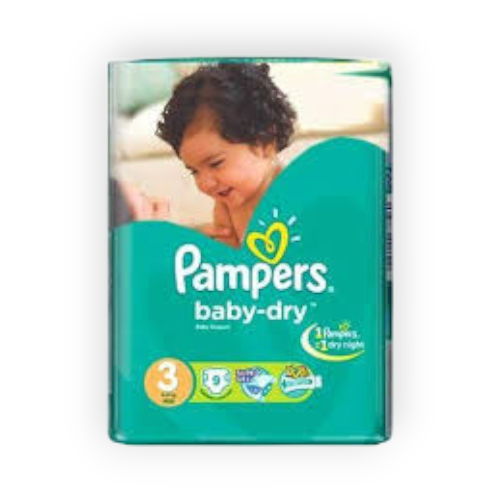 PAMPERS MAXI (3)MIDI 58  DIAPERPERS