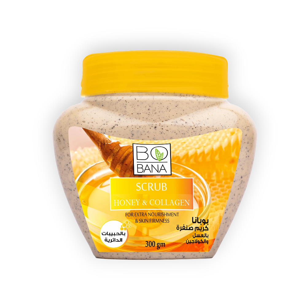 BOBANA BODY SCRUB COLLAGEN&HONEY 300 GM