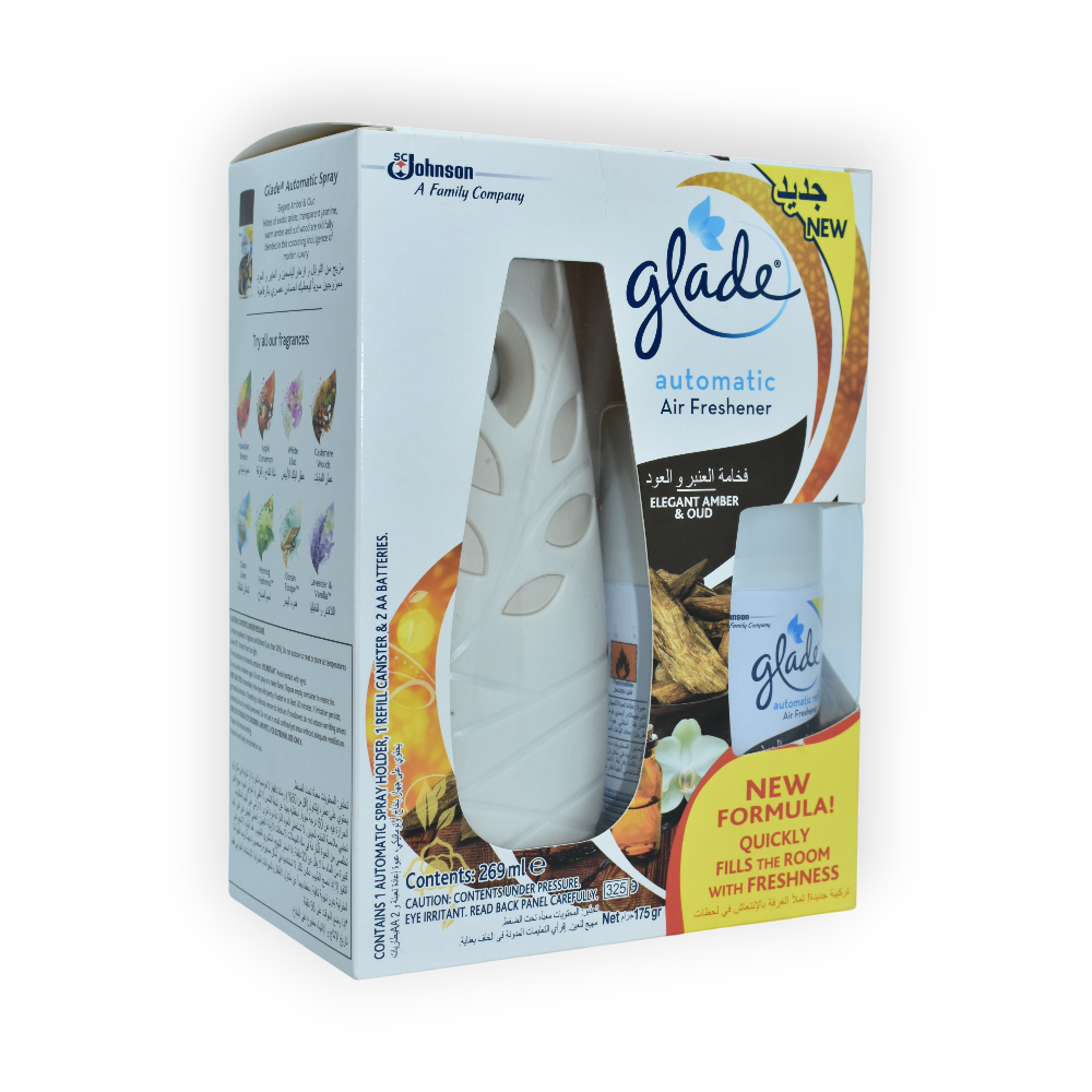 GLADE AUTOMATIC AIR FRESHER SHEER VANILLA
