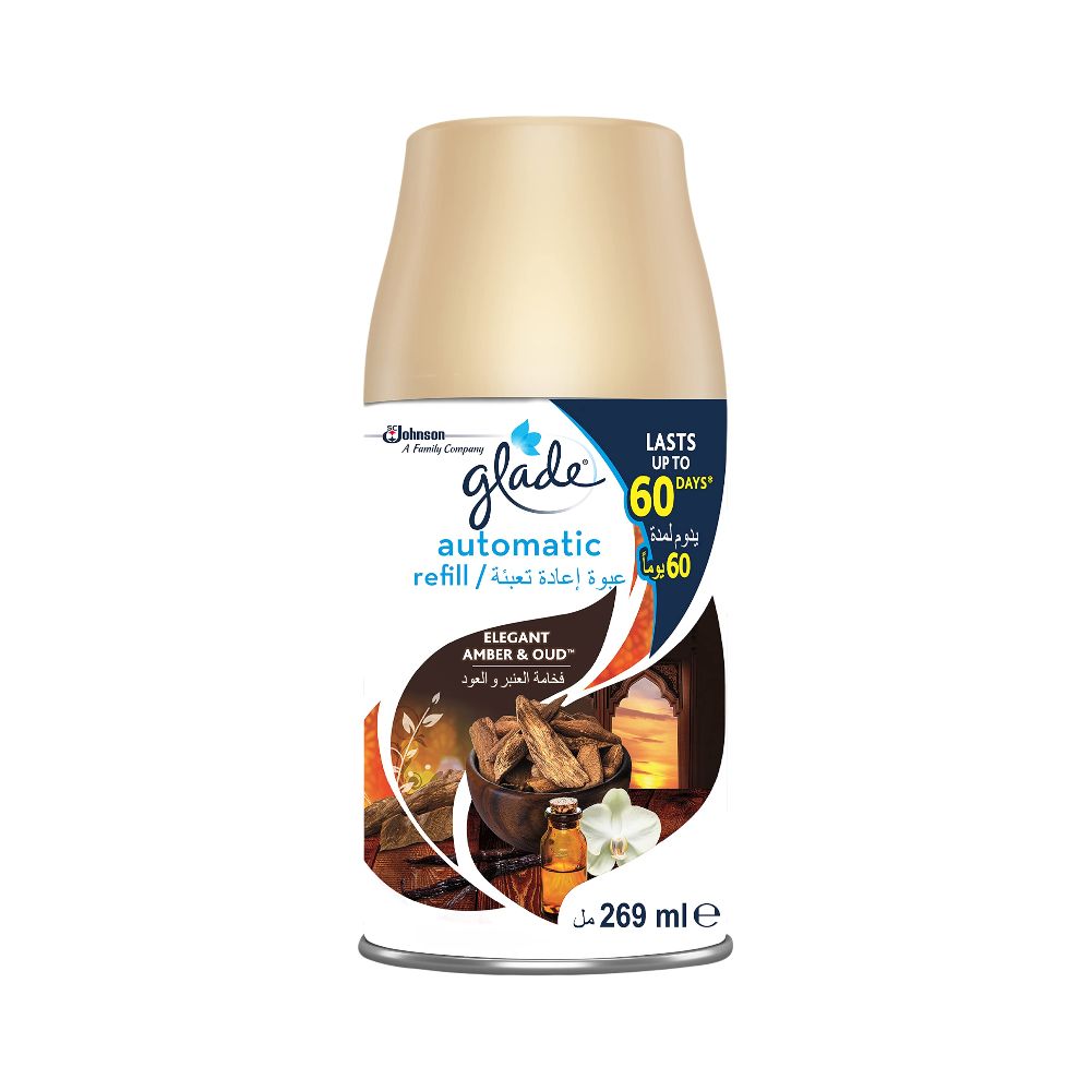 GLADE AIR ELEGANT AMBER&OUD 269 ML