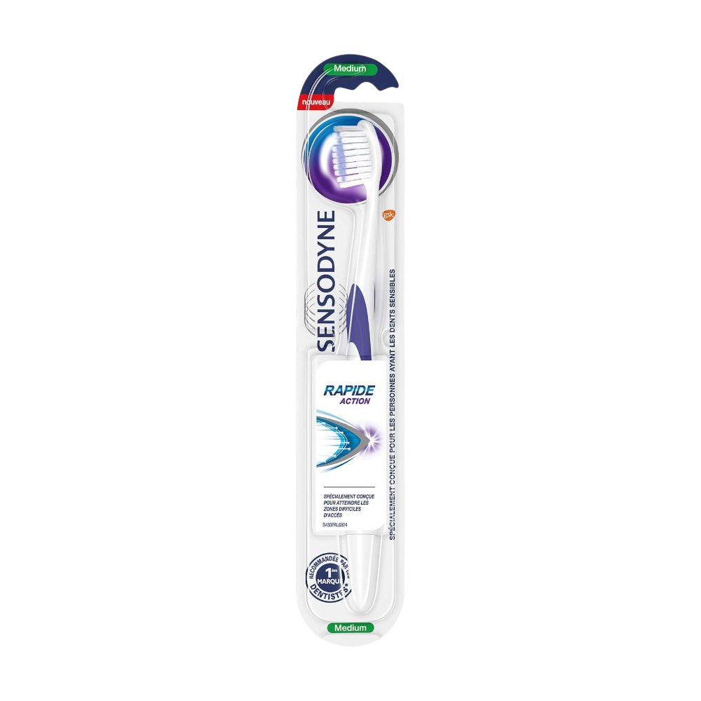 SENSODYNE BRUSH RAPID RELIEF MEDIUM