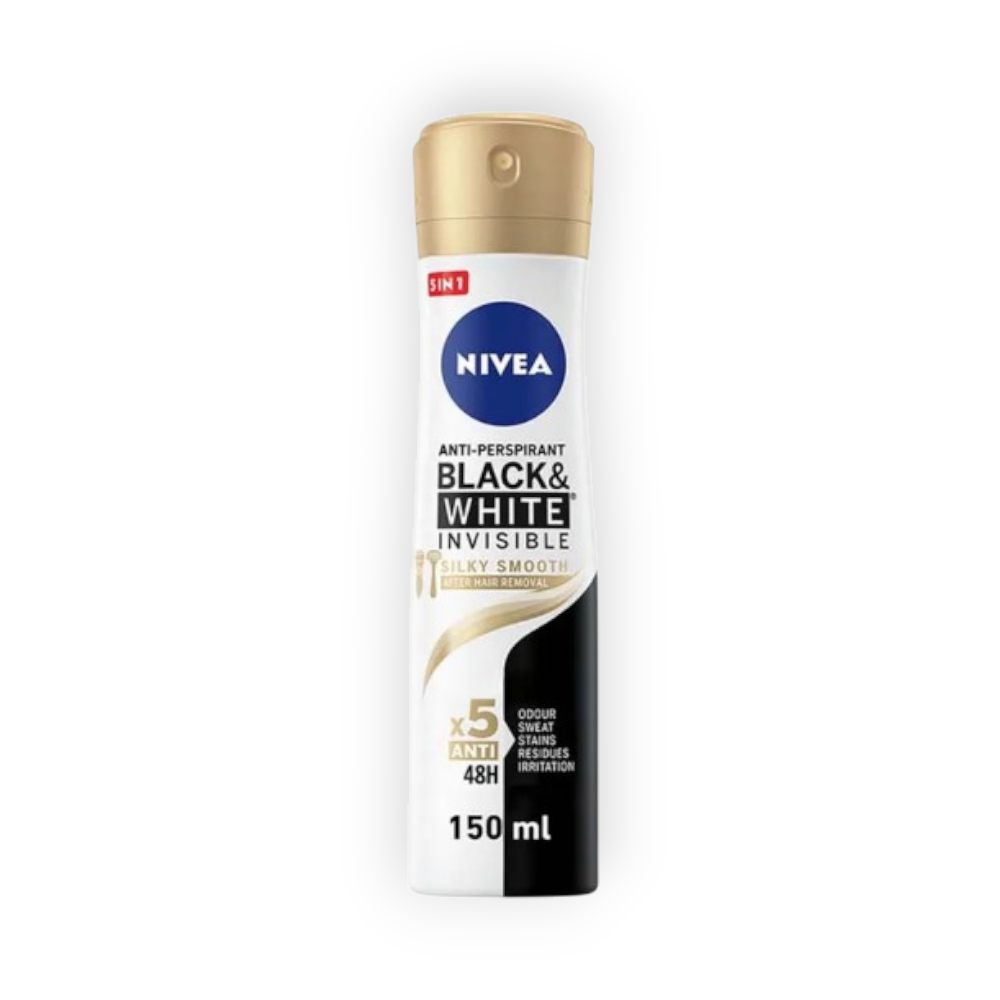 NIVEA ROLL ON BLACK&WHITE SILKY SMOOTH WOMEN 50ML