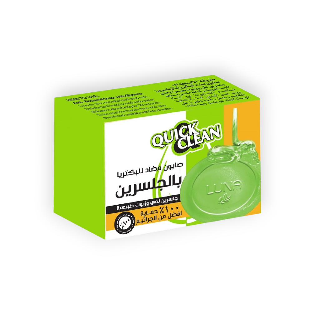 LUNA GLYCERIN ANTI-BACTERIAL SOAP 115GM